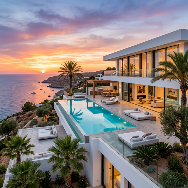 Ultra-Modern Luxury Villa Exterior